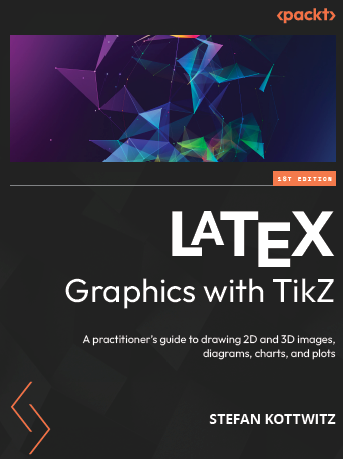 LaTeX TikZ book cover front