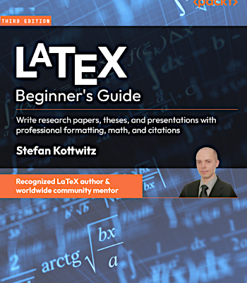 LaTeX book cover